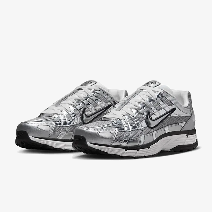 NIKE P-6000 CN0149-001 復古運動鞋-金屬銀