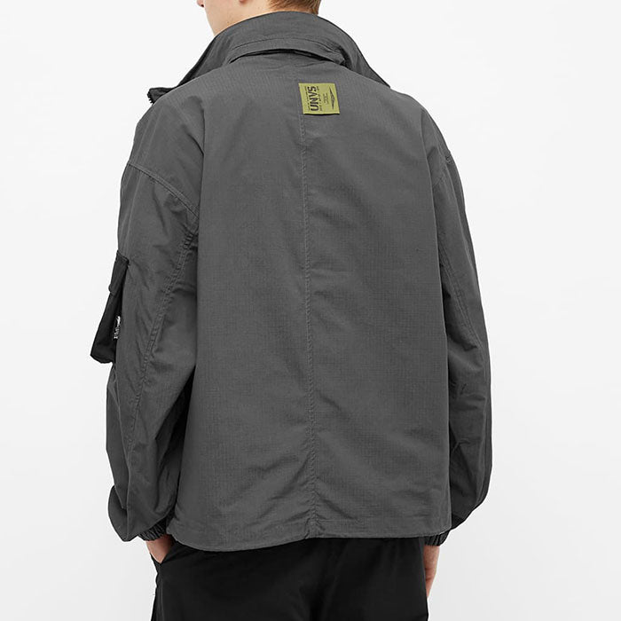- 全新特價 - AAPE BY *A BATHING APE® MILITATY BOMBER 軍事風口袋機能夾克(卡其M)