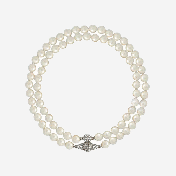 Vivienne Westwood Pearl Choker 雙排珍珠項圈
