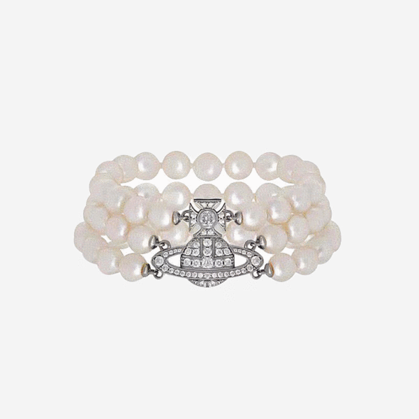 Vivienne Westwood pearl bracelet 三層珍珠手鍊