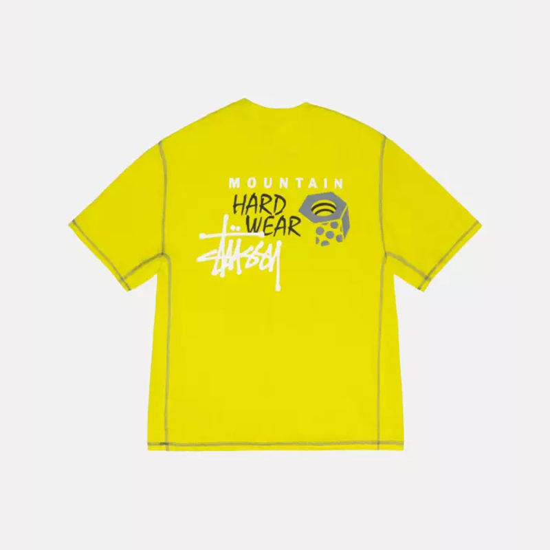 STÜSSY & MOUNTAIN HARDWEAR TEE 聯名撞色縫線短袖T恤