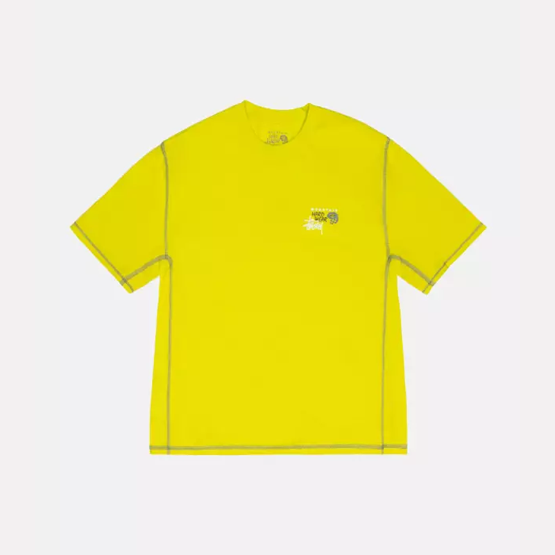 STÜSSY & MOUNTAIN HARDWEAR TEE 聯名撞色縫線短袖T恤