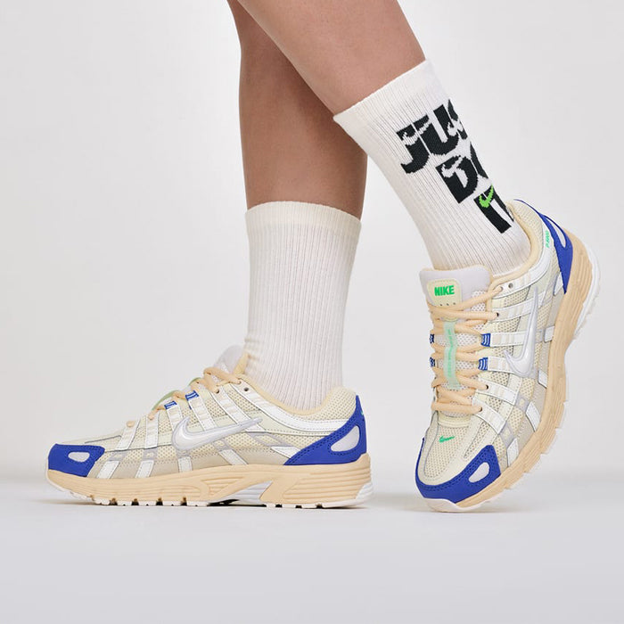 NIKE P-6000 FJ5443-113 復古運動鞋-椰奶藍