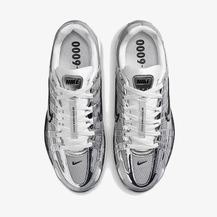 NIKE P-6000 CN0149-001 復古運動鞋-金屬銀