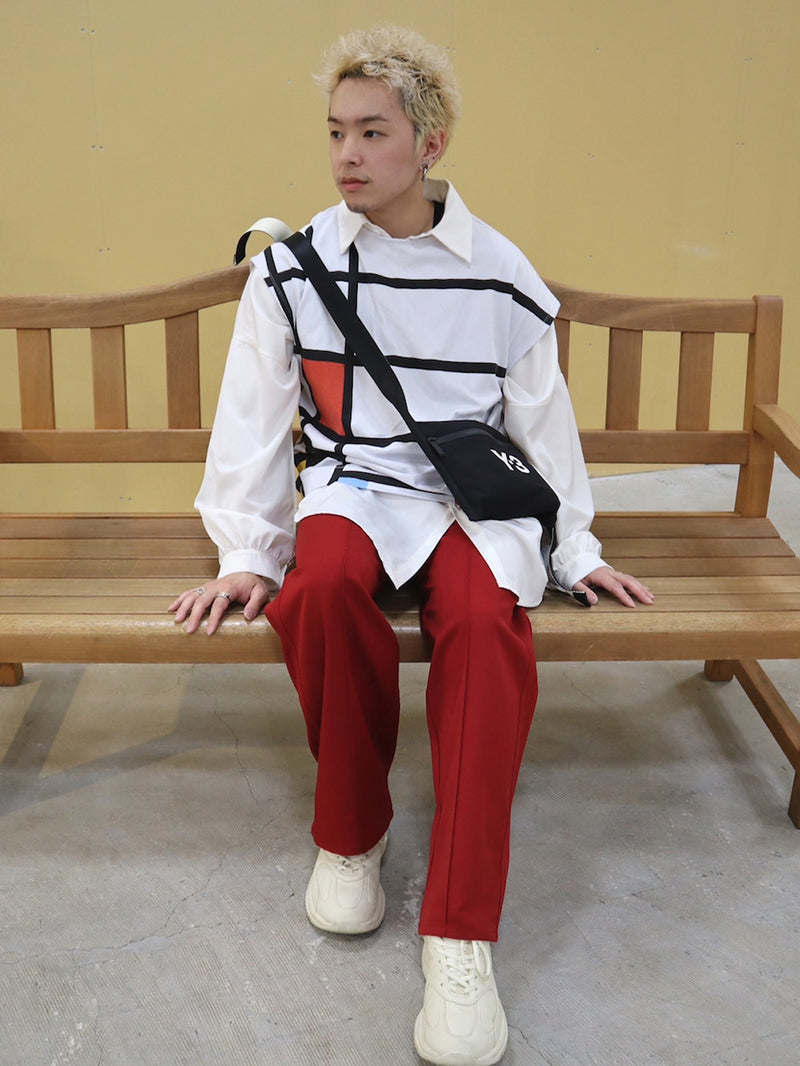 Y-3 CH3 SACOCHE 尼龍斜跨包