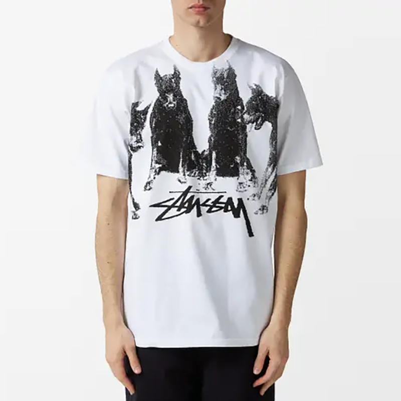 STUSSY 杜賓犬短袖T恤