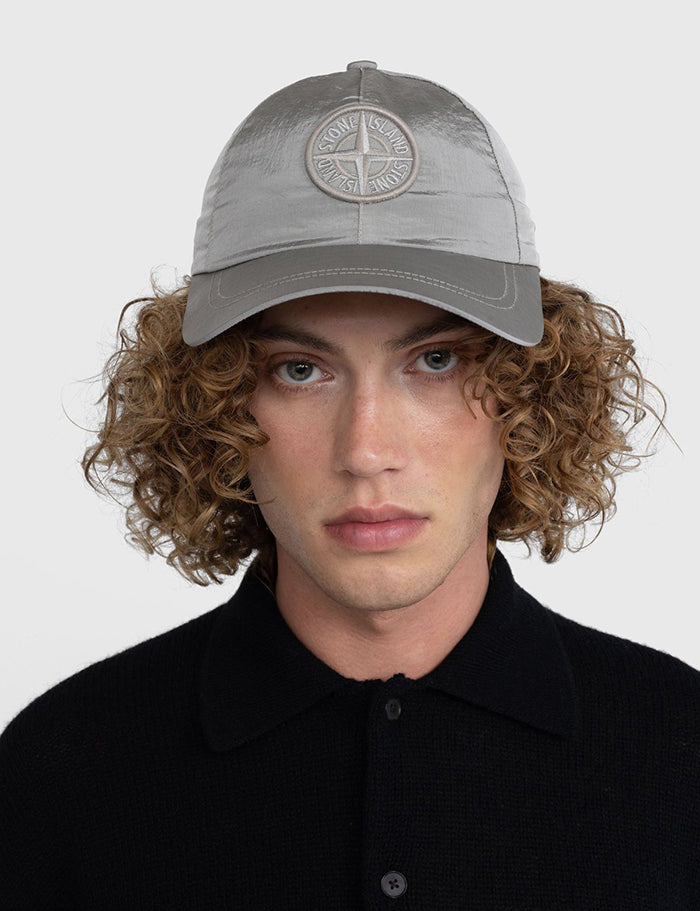 STONE ISLAND 石頭島金屬尼龍棒球帽