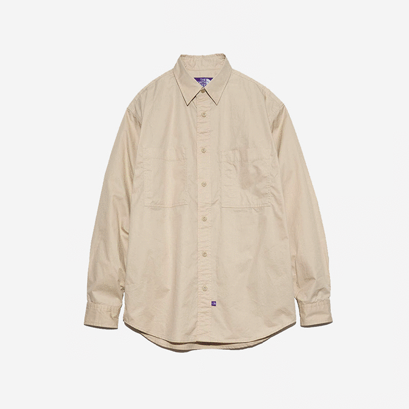 THE NORTH FACE PURPLE LABEL 北臉紫標雙口袋工裝襯衫