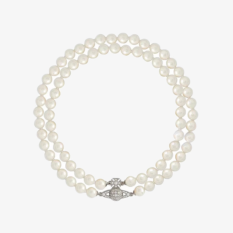 Vivienne Westwood Pearl Choker 雙排珍珠項圈