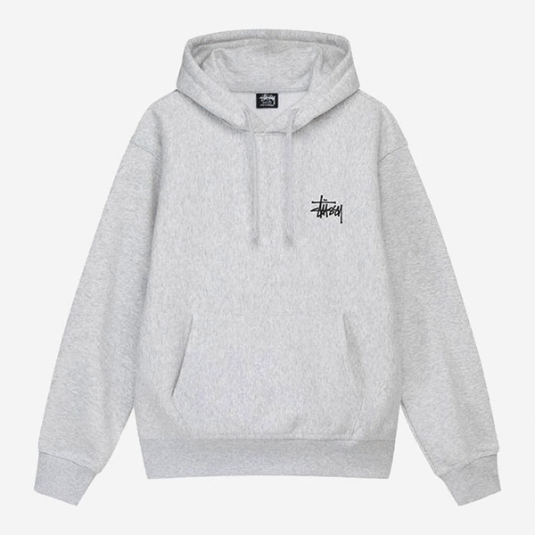 - 全新特價 - STUSSY BASIC FLEECE HOODIE 刷毛連帽上衣 (黑M)