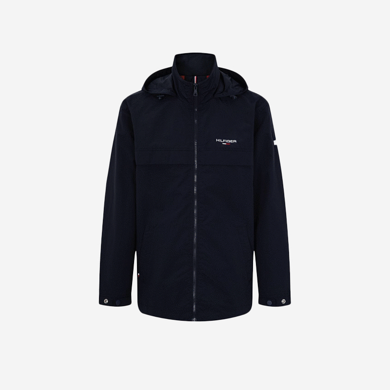 TOMMY HILFIGER YACHT JACKET 立領連帽防風夾克