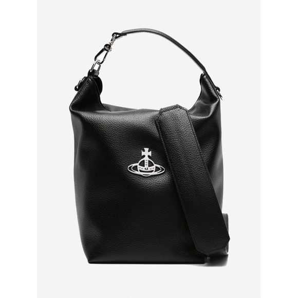 Vivienne Westwood 皮革水桶托特包