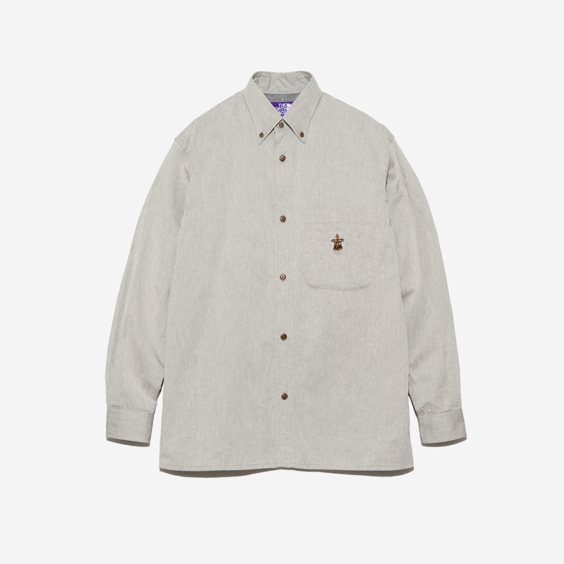 THE NORTH FACE 北臉紫標口袋襯衫
