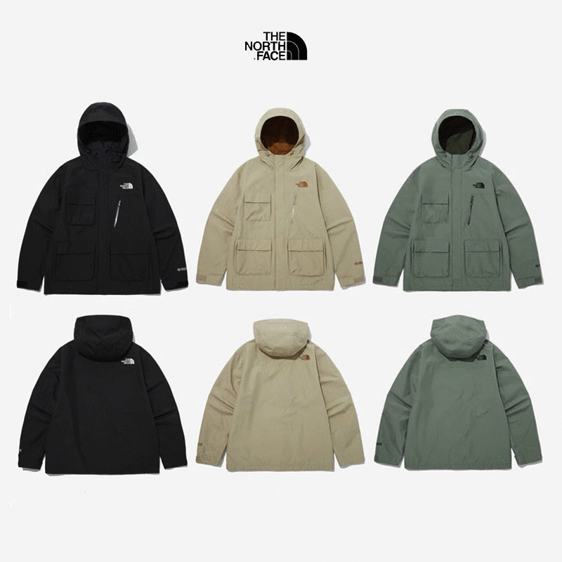 The North Face W/Stopper 韓國北臉防風連帽工裝外套