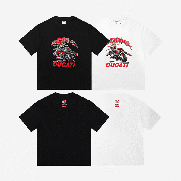 Supreme x Ducati 聯名短袖T恤