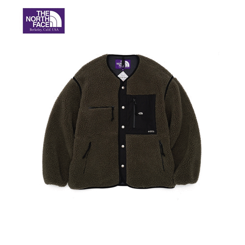 THE NORTH FACE x Nanamica 北臉紫標羊羔絨外套