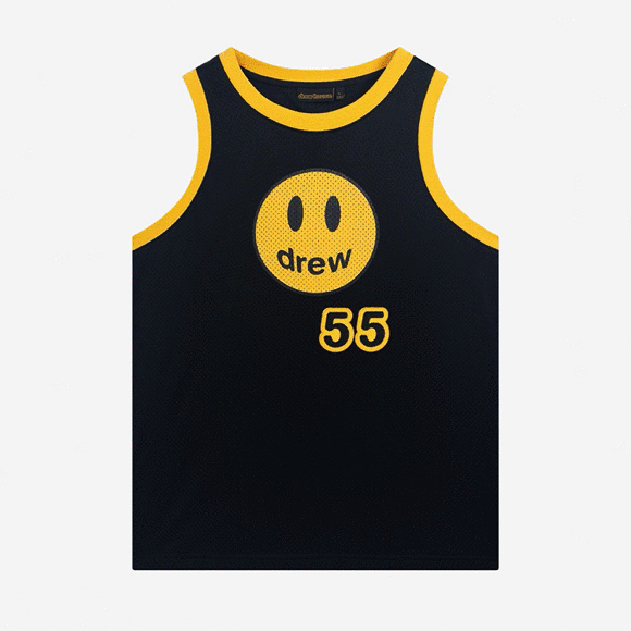 Drew House Mesh Mascot Basketball Jersey 笑臉球衣背心