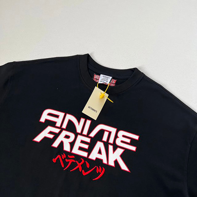VETEMENTS ANIME FREAK 印花短袖T恤