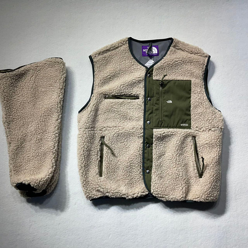THE NORTH FACE x Nanamica 北臉紫標羊羔絨外套