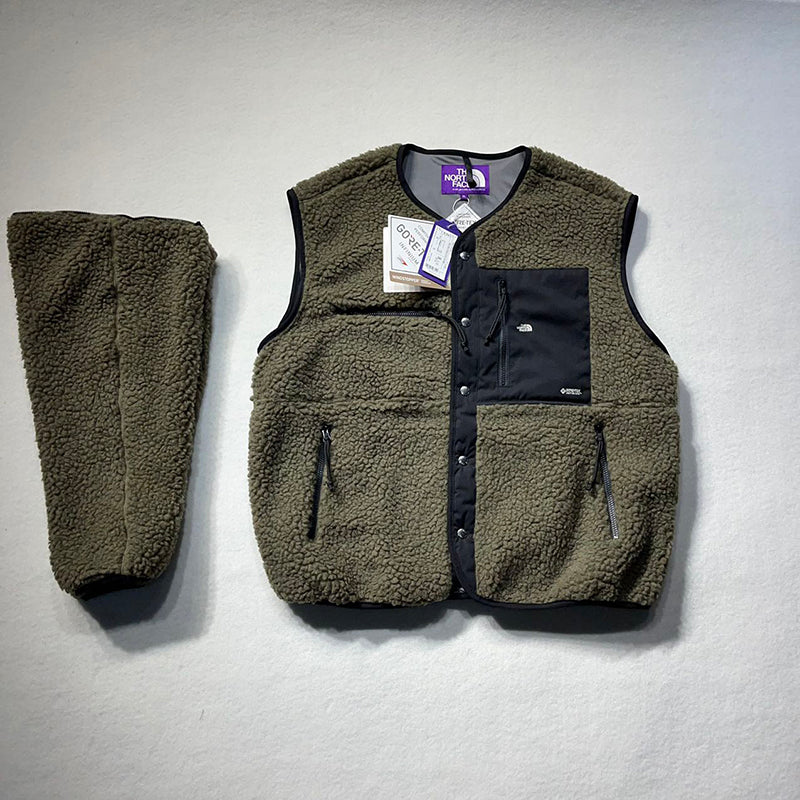 THE NORTH FACE x Nanamica 北臉紫標羊羔絨外套