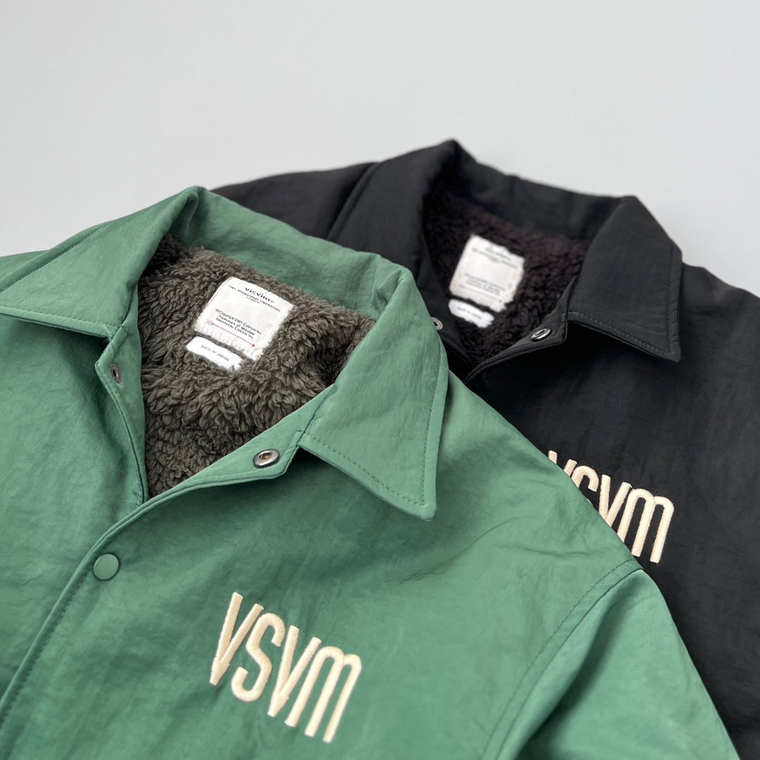 VISVIM 羊羔絨翻領教練夾克