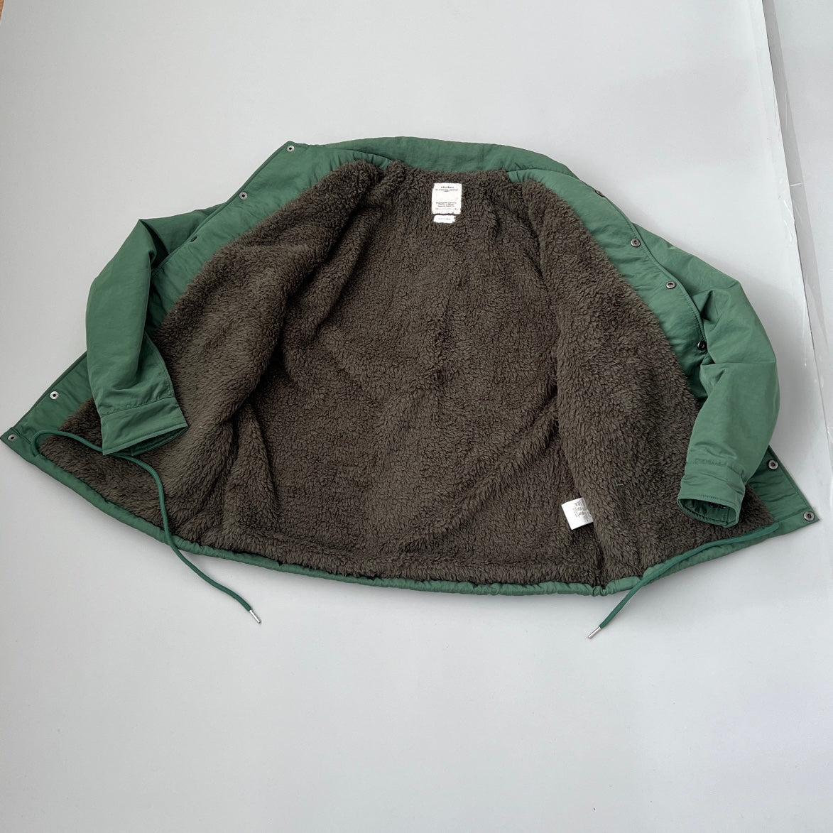 VISVIM 羊羔絨翻領教練夾克