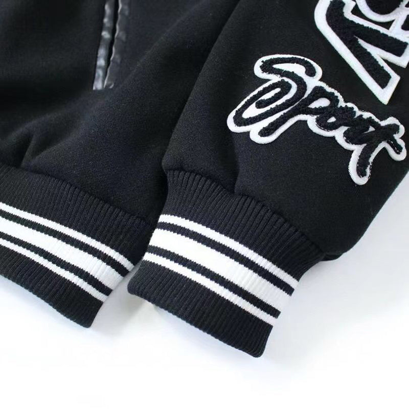 STUSSY VARSITY JACKET 雙袖刺繡棒球外套