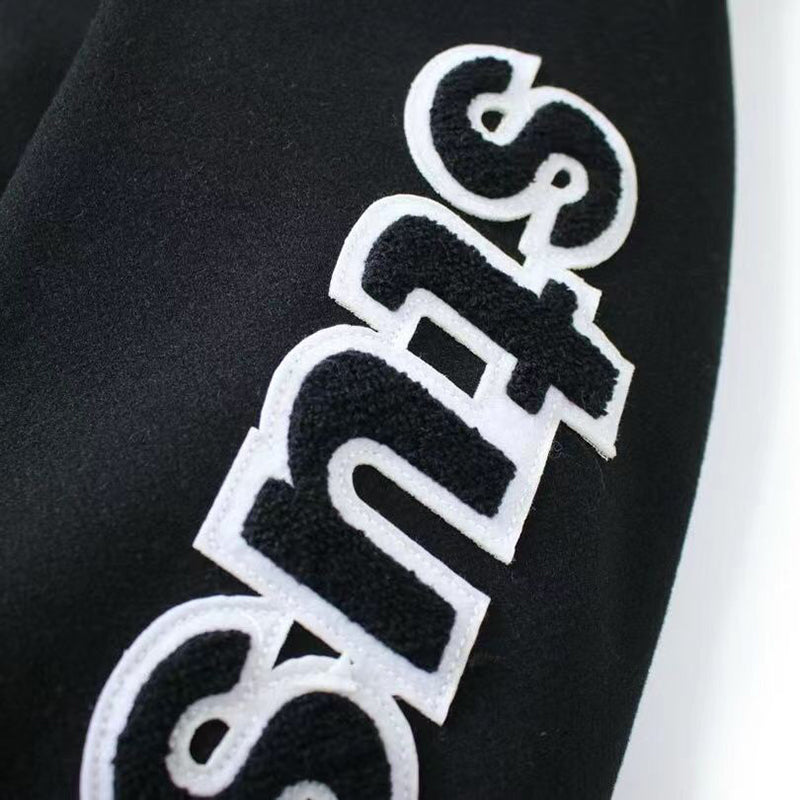 STUSSY VARSITY JACKET 雙袖刺繡棒球外套