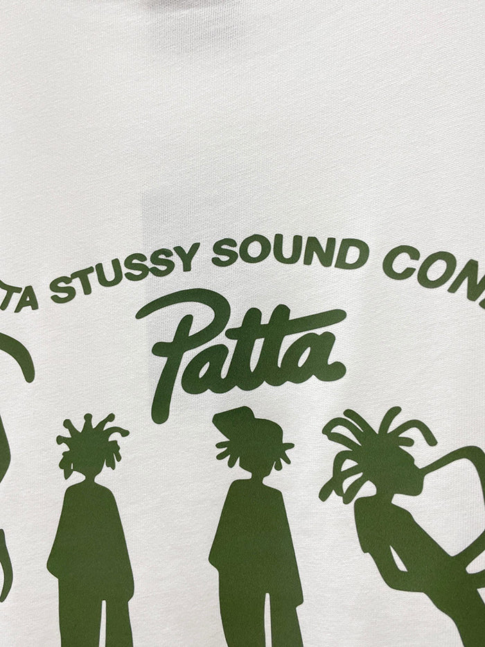 STUSSY x PATTA 聯名經典爵士人物短袖T恤