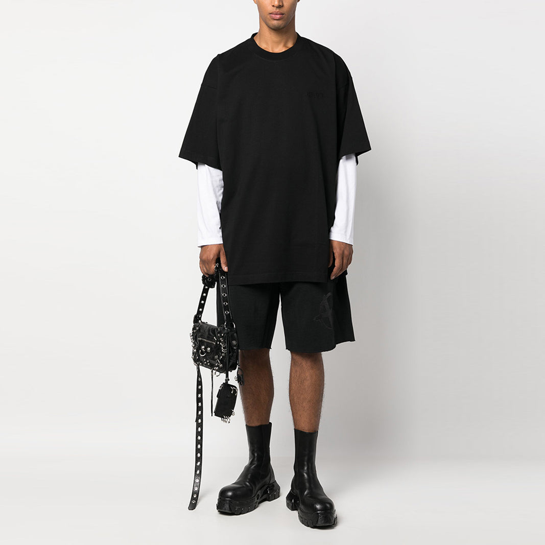 VETEMENTS 反穿設計純色短袖T恤