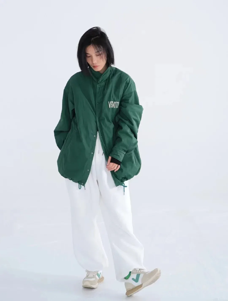 VISVIM 羊羔絨翻領教練夾克
