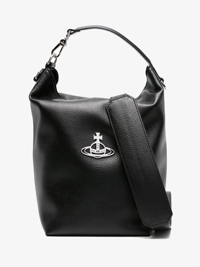 Vivienne Westwood 皮革水桶托特包