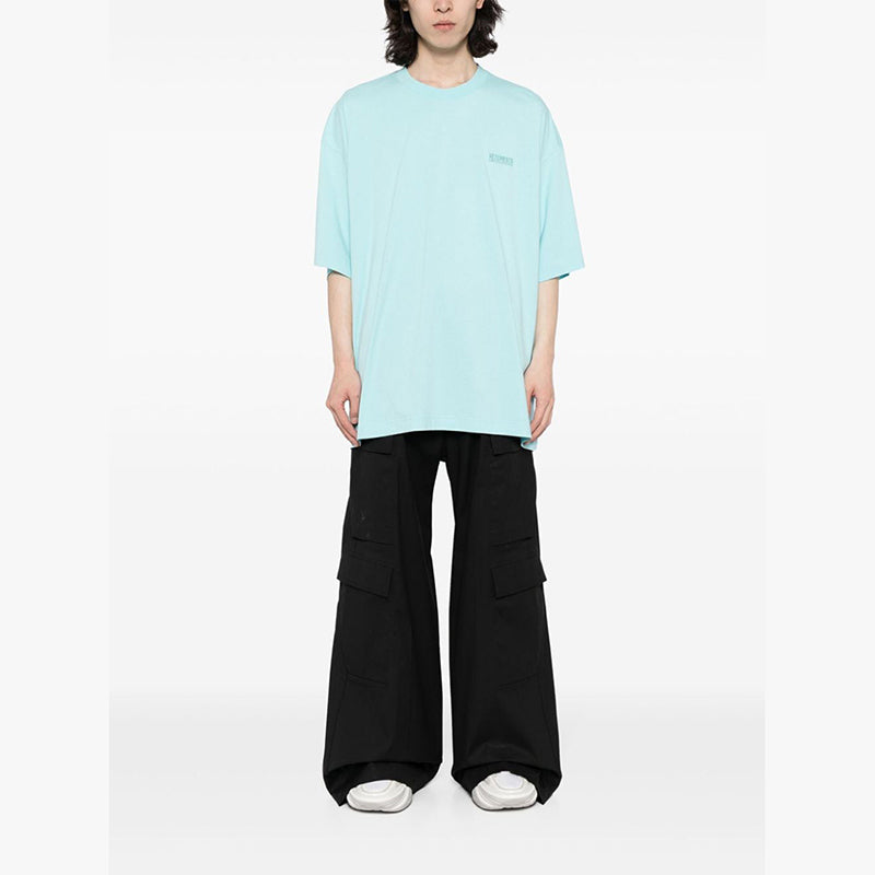 VETEMENTS 反穿設計純色短袖T恤