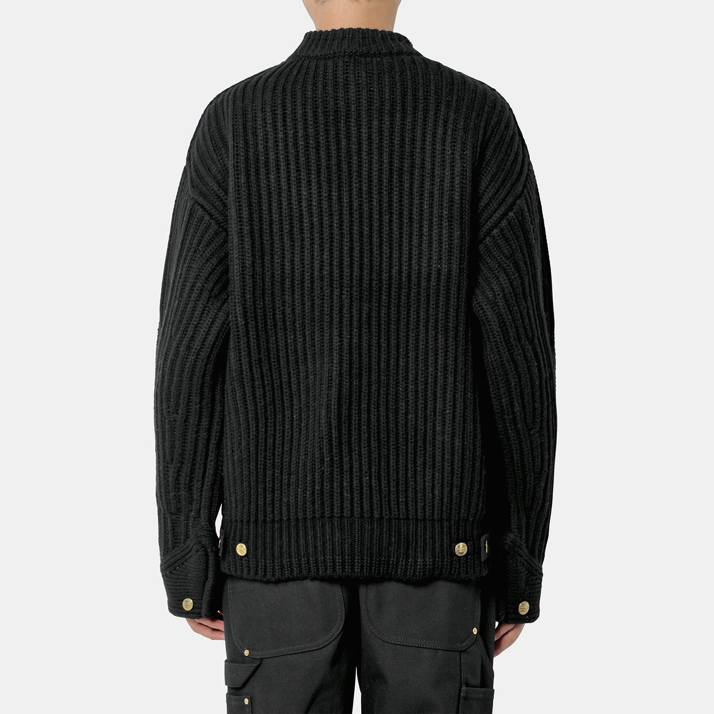 Sacai x Carhartt WIP Knit Detroit Pullover 卡哈特針織毛衣