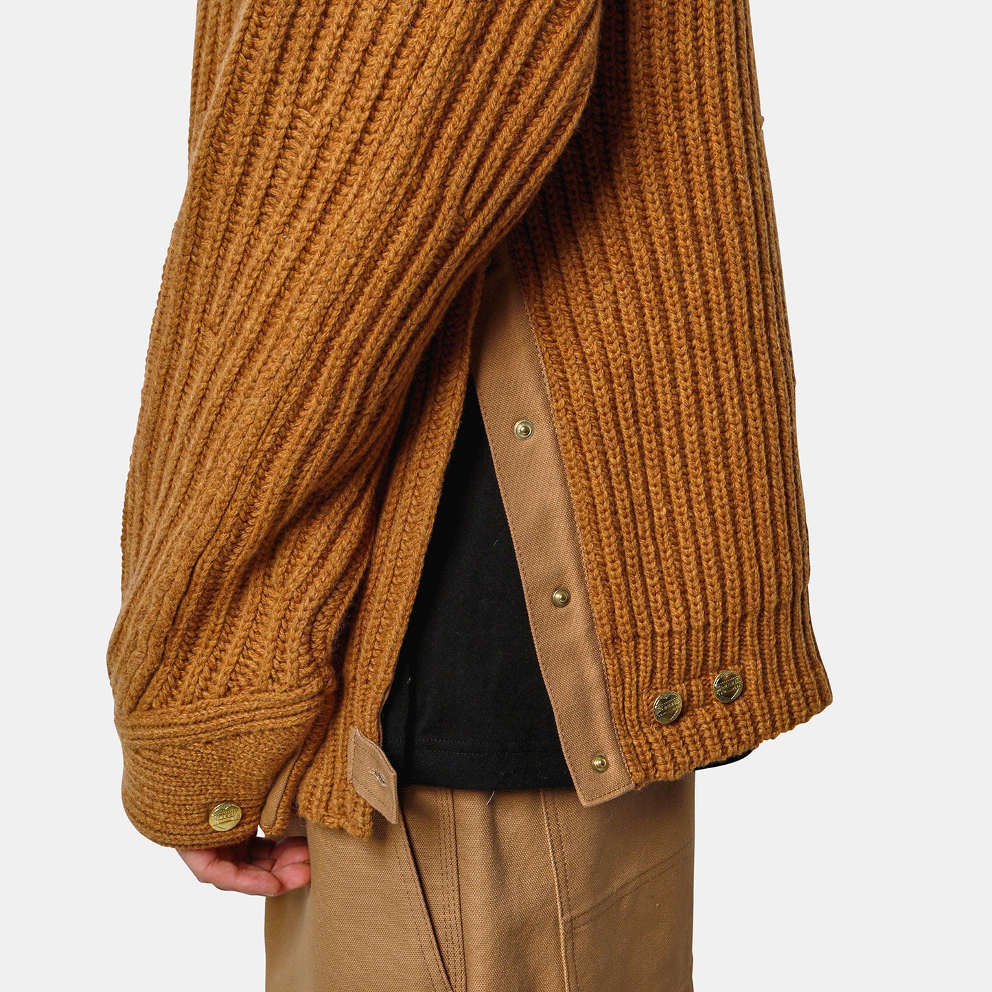 Sacai x Carhartt WIP Knit Detroit Pullover 卡哈特針織毛衣