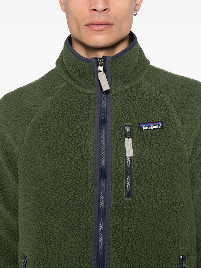 PATAGONIA RETRO PILE LOGO PATCH JACKET 再生羊羔絨夾克