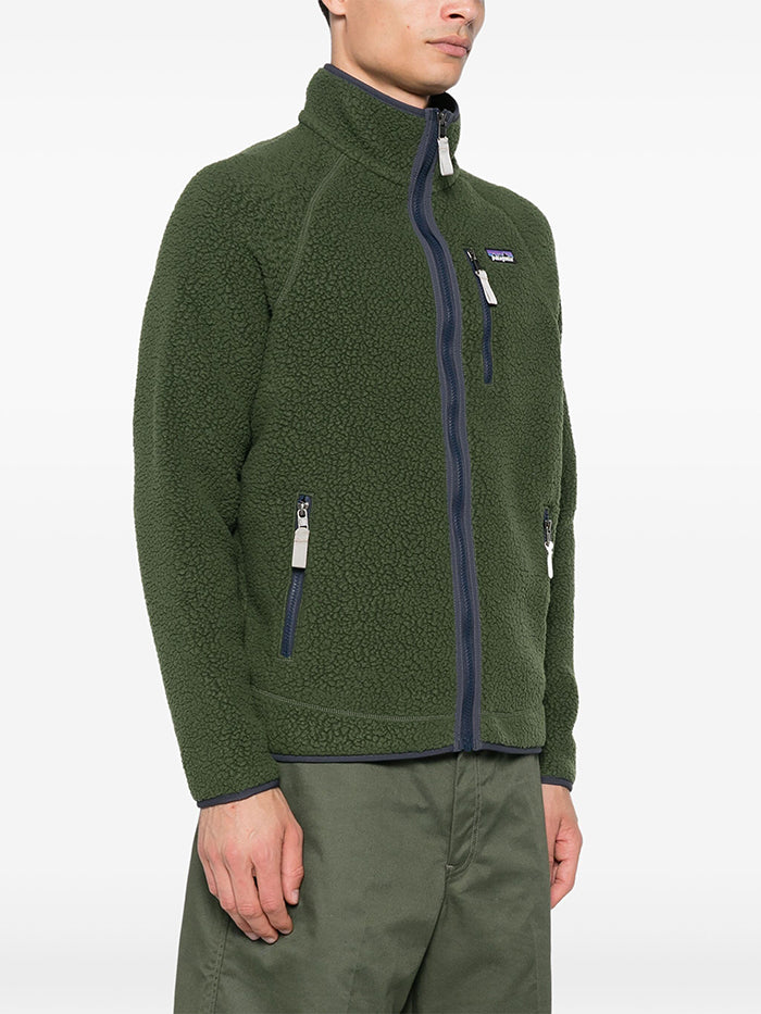 PATAGONIA RETRO PILE LOGO PATCH JACKET 再生羊羔絨夾克