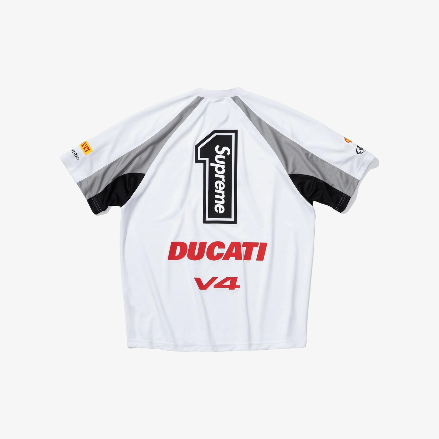 SUPREME x DUCATI SS24 SOCCER JERSEY 足球短袖T恤