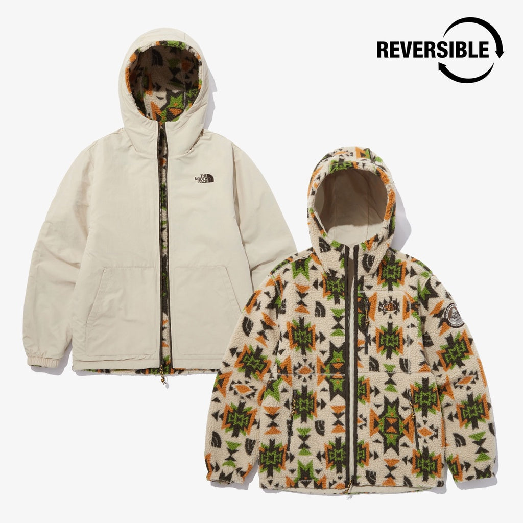 THE NORTH FACE 韓國北臉雙面穿羊羔絨外套 NJ4FN71B
