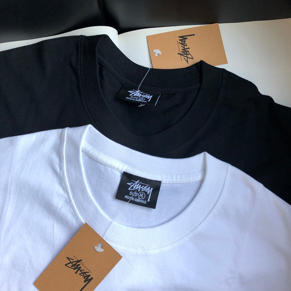 STUSSY 彩色方塊短袖T恤