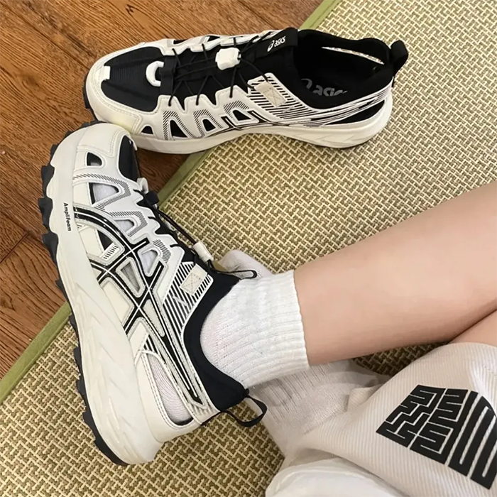 ASICS GEL-SOMOMA SE 防水機能溯溪鞋-黑白