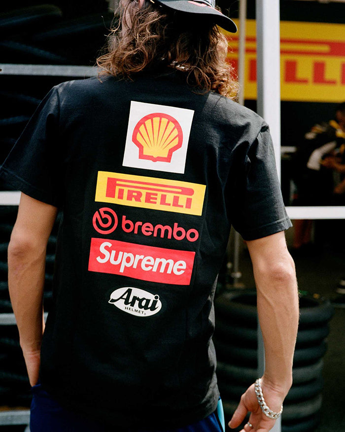 Supreme × Ducati 多重印花短袖