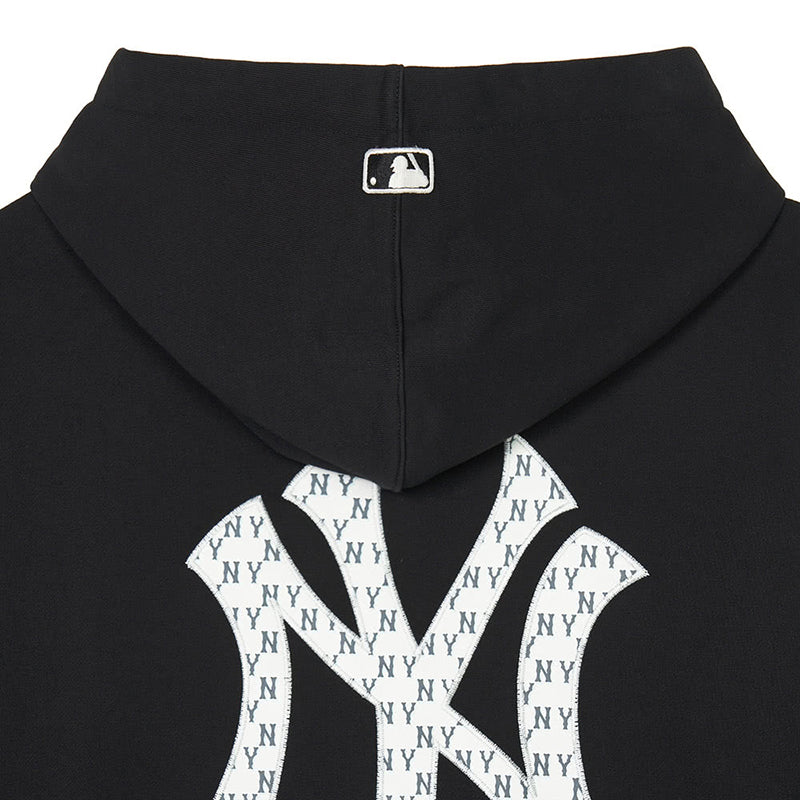 韓國MLB NY老花印花連帽上衣