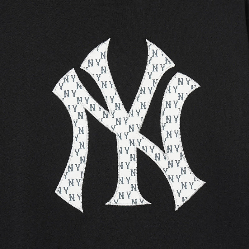 韓國MLB NY老花印花連帽上衣