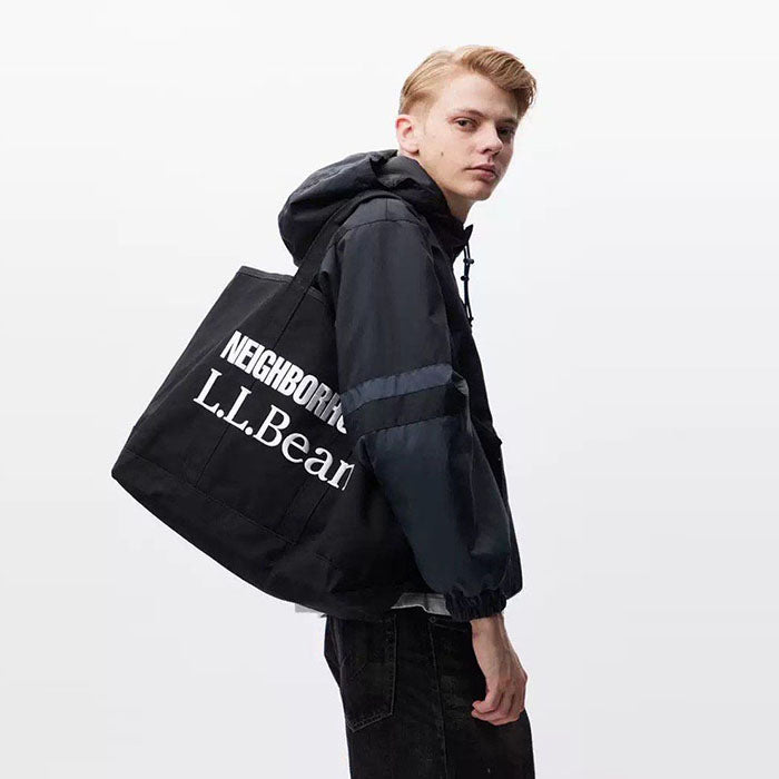 NEIGHBORHOOD x L.L.BEAN GROCERY TOTE 帆布手提托特包