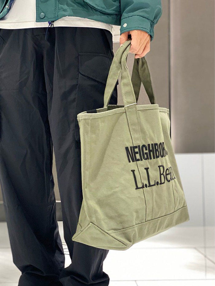 NEIGHBORHOOD x L.L.BEAN GROCERY TOTE 帆布手提托特包