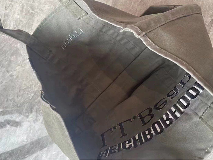 NEIGHBORHOOD x L.L.BEAN GROCERY TOTE 帆布手提托特包