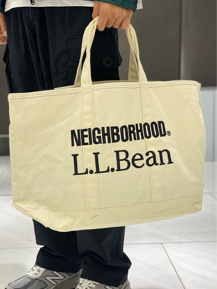 NEIGHBORHOOD x L.L.BEAN GROCERY TOTE 帆布手提托特包