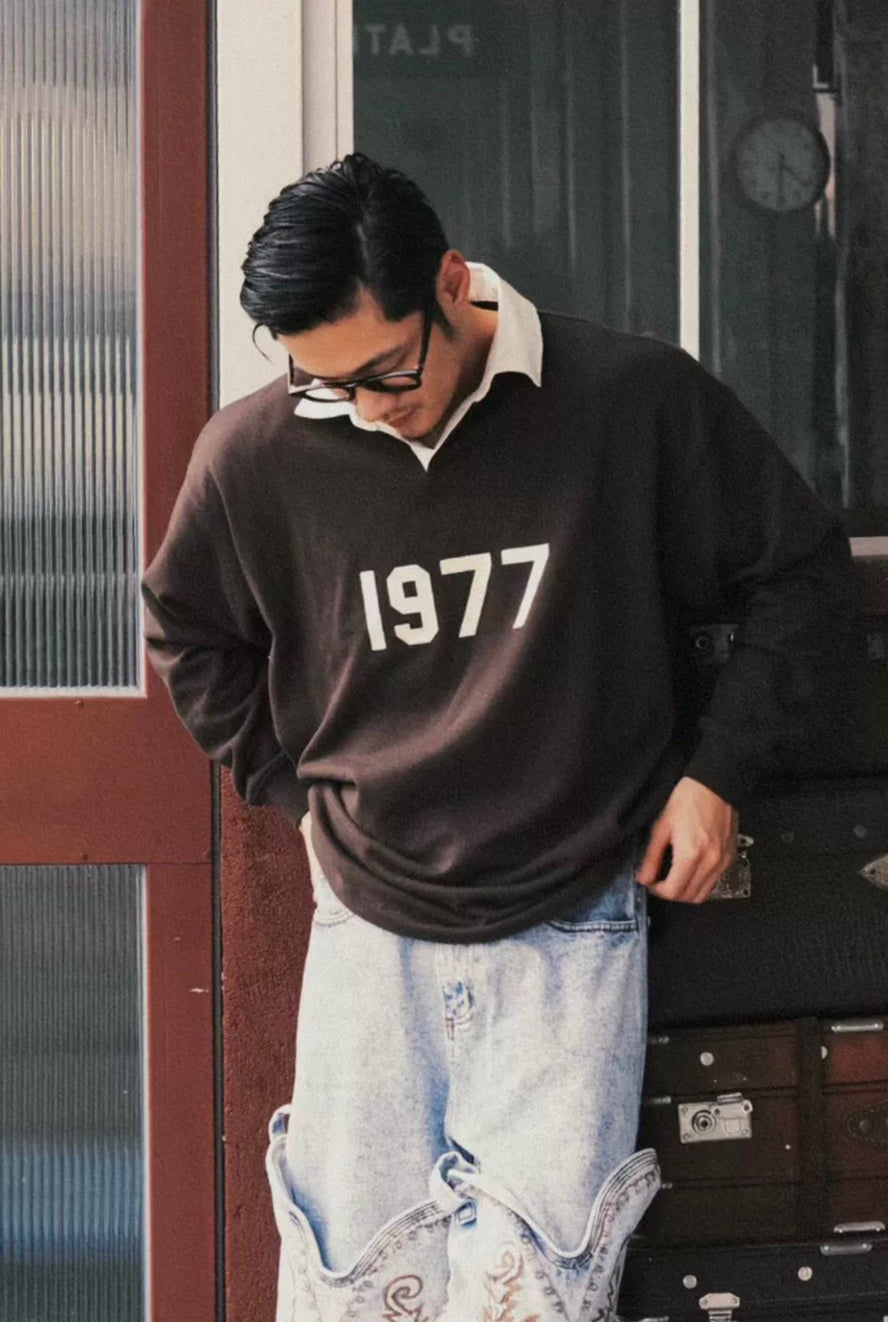 第八季1977翻領POLO長袖T恤