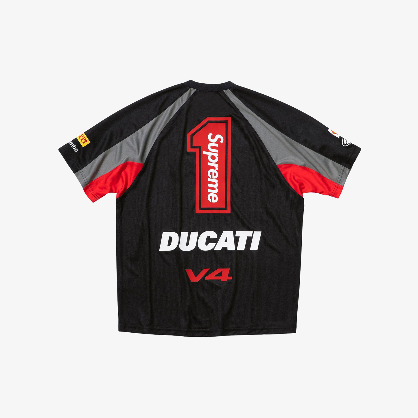 SUPREME x DUCATI SS24 SOCCER JERSEY 足球短袖T恤